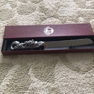 Arthur Court Silver Grape Handle Knife